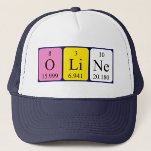 Oline periodic table name hat
