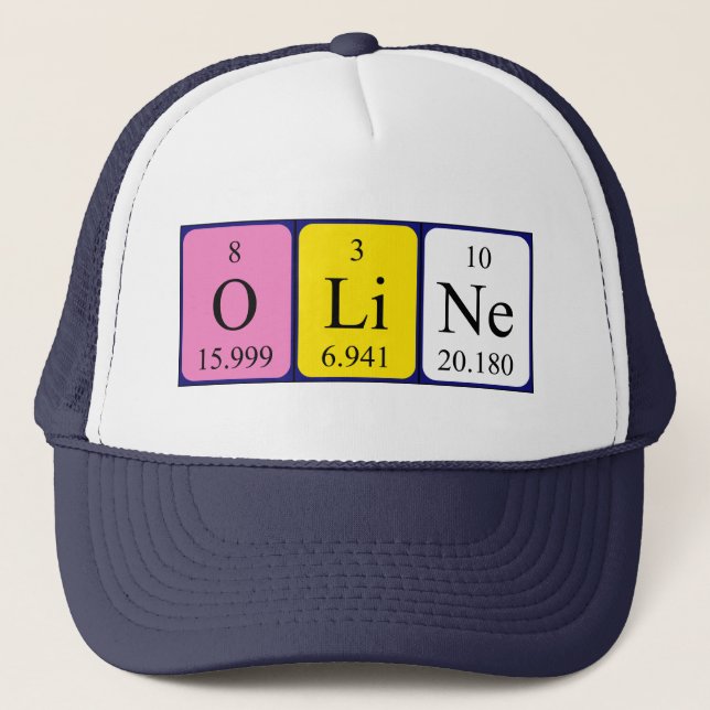 Oline periodic table name hat (Front)