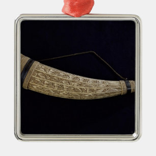 Oliphant of St. Hubert Metal Tree Decoration