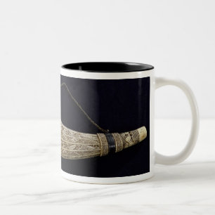 Oliphant of St. Hubert Two-Tone Coffee Mug