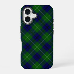 Oliphant tartan blue green plaid iPhone 16 case
