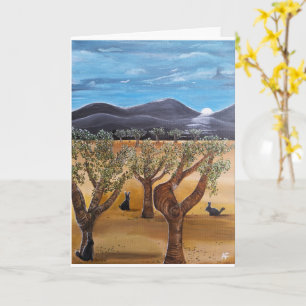Olivar de Noche Painting by Alfred Fox Card