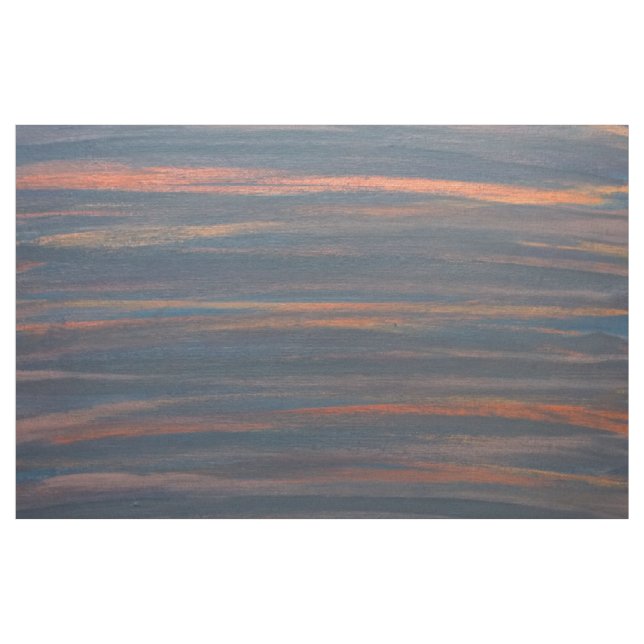 Olive Abstract | Dark Blue Green Copper Earth Tone Fabric (Yard)