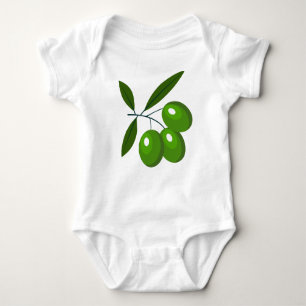 Olive Baby Bodysuit