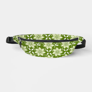 Olive Blossom Repeat Bum Bags