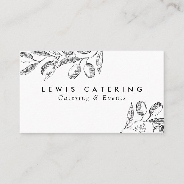 Olive Branch Business Card (Front)