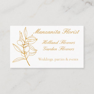 Olive Branch Business Card