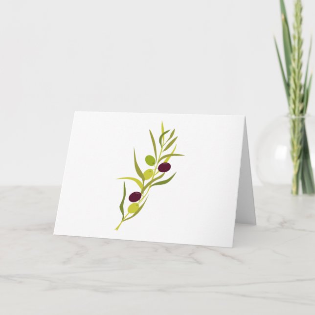 Olive Branch Card (Front)