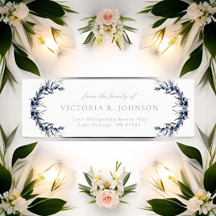 Olive Branch Family Funeral Return Address Label