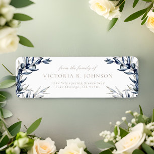 Olive Branch Family Funeral Return Address Label