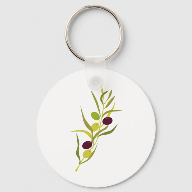 Olive Branch Key Ring (Front)
