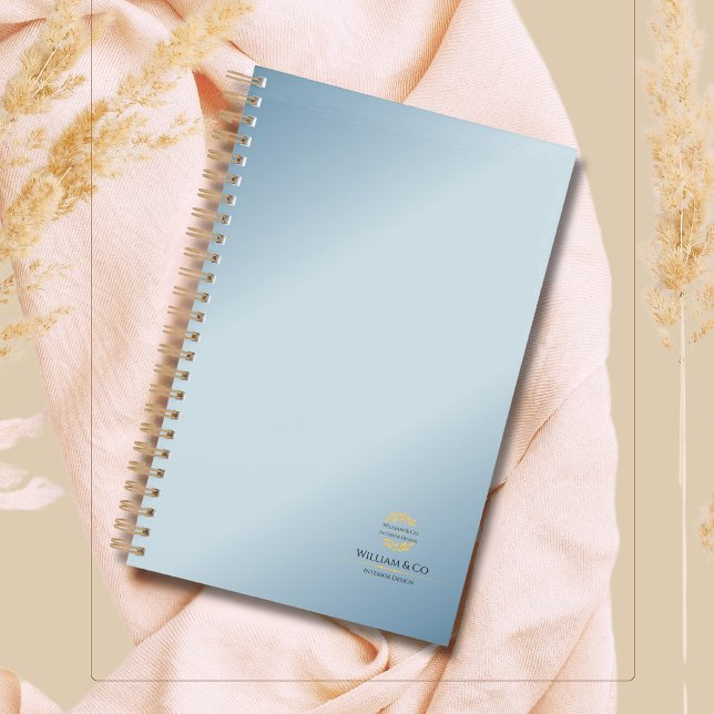 Olive Branch Wreath Professional Modern Minimalist Notebook (Creator Uploaded)