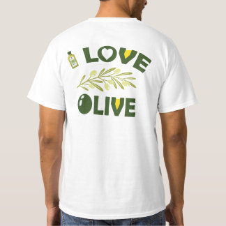 Olive Branches and Love - A Cute and Trendy Design T-Shirt
