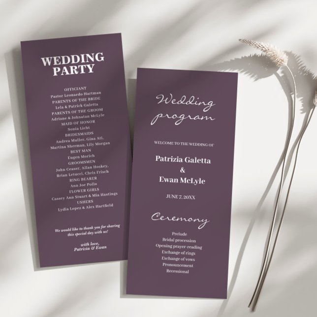Olive Brown Wedding Flat Program (Creator Uploaded)