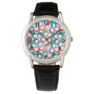 Olive Circles Watch