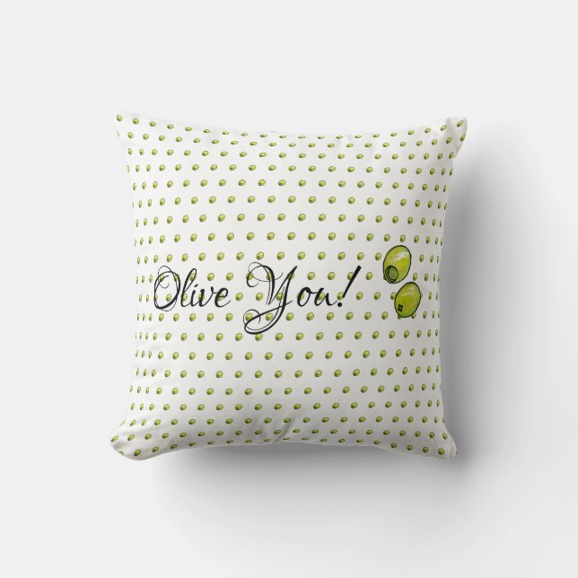 Olive Cushion (Front)