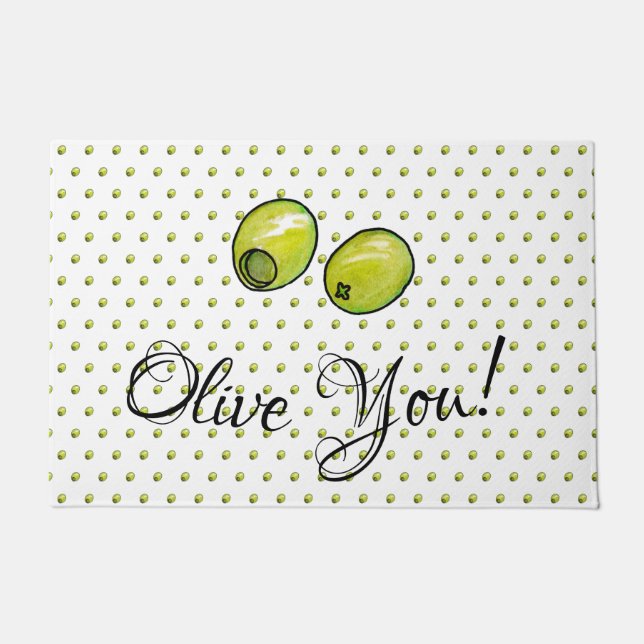 Olive Doormat (Front)