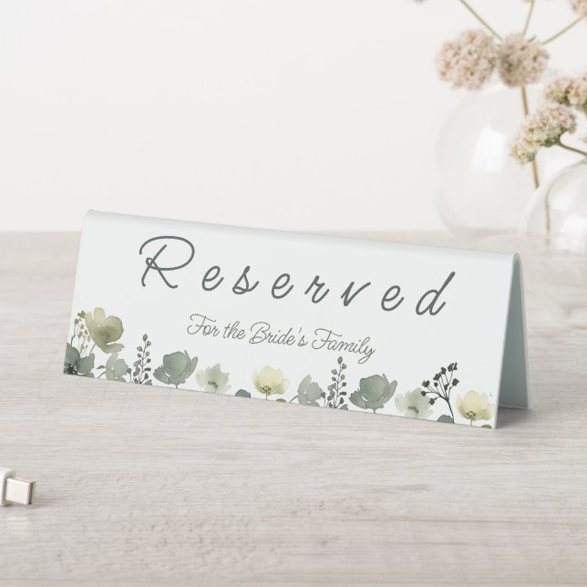 Olive Floral Wedding (In SItu (Table))