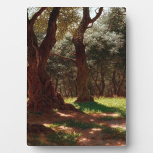 Olive Forest in Cap Saint Martin Plaque