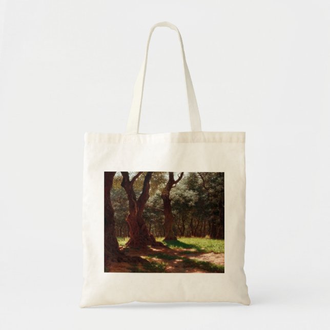 Olive Forest in Cap Saint Martin Tote Bag (Front)
