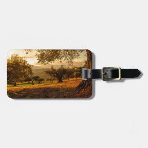 Olive Garden Plantation Sunset In Fall Luggage Tag