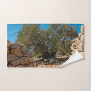 Olive Gardens of Lun Hand Towel
