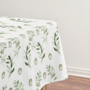 Olive Green 52x70 Tablecloth