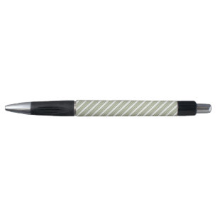 Olive green and white five stripes pattern