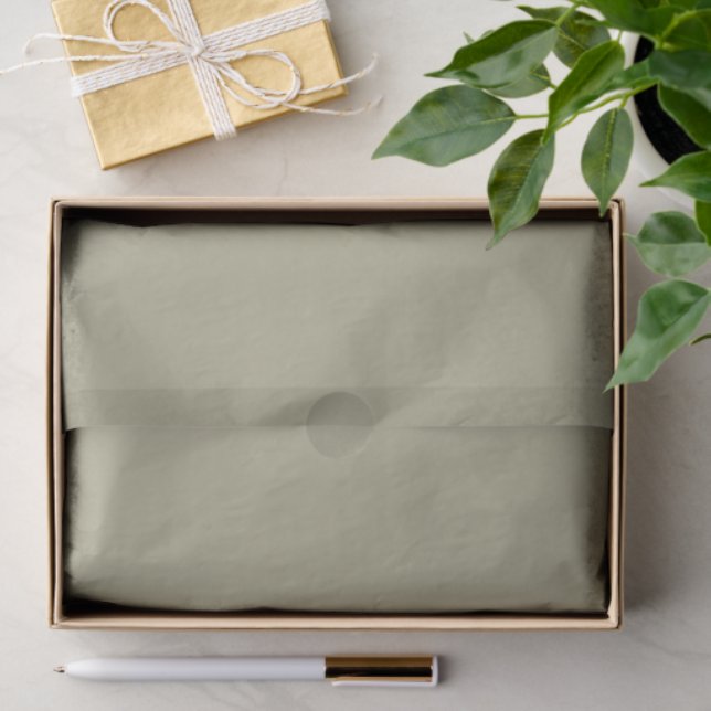 Olive Green Birthday Tissue Paper (Gift)