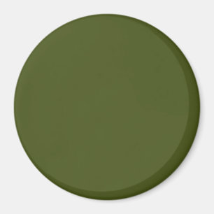 Olive Green Colour Decor Customise This Magnet