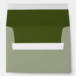 Olive Green Colour Design Customise This Envelopes