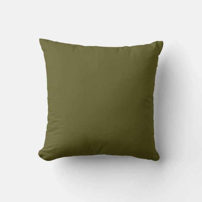 Olive green cushion (Front)