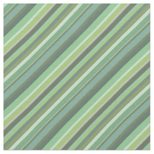 Olive green diagonal stripes fabric