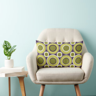 Olive Green Doughnut With White Cushion