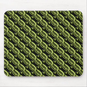 Olive Green Effortless Charm Mousepad