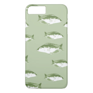 Olive green fish iPhone 8 plus/7 plus case