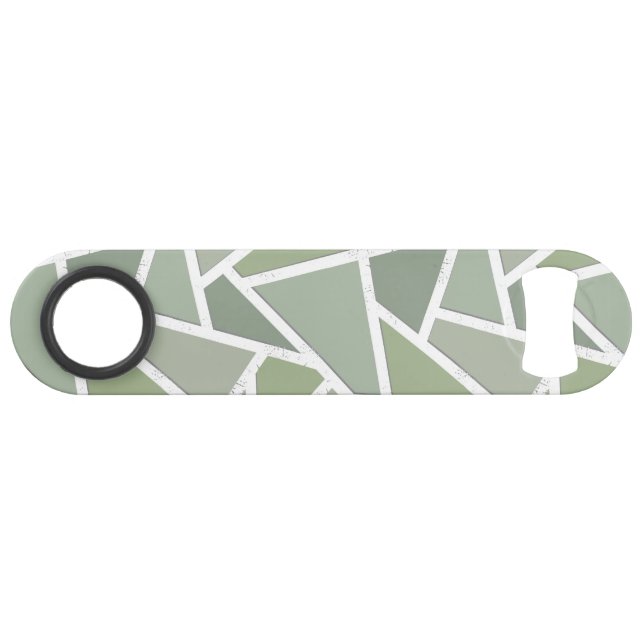 Olive green mosaic pattern (Front (Horizontal))