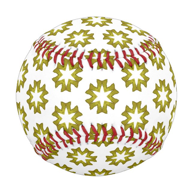 Olive Green Pattern Baseball (Front)