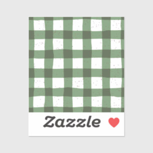 Olive green plaid pattern Natural Scrapbooking