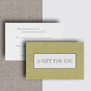 Olive green   Plain Elegant Linen Look Chic