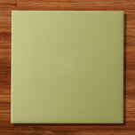 Olive Green Solid Colour Ceramic Tile<br><div class="desc">Olive Green Solid Colour</div>