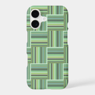 Olive green stripes weave pattern
