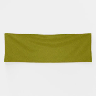 Olive green surface with subtle swirling pattern banner