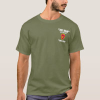 Olive green T-shirt 25th Infantry