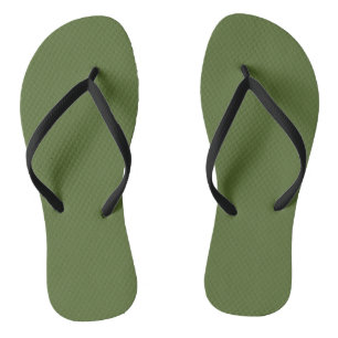 olive green thongs