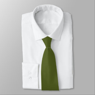 Olive Green Tie