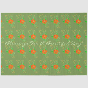 Olive Green Tissue Paper