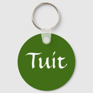 Olive Green Tuit Key Ring