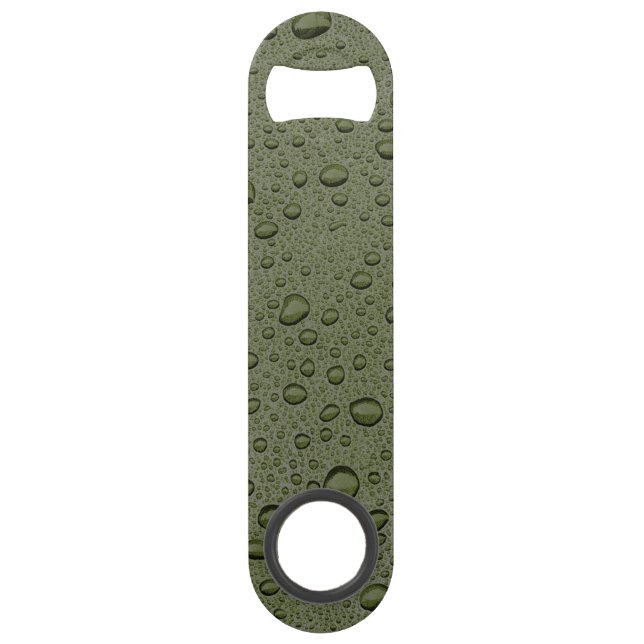Olive green water droplets (Front)