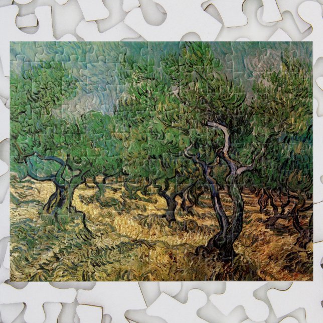 Olive Grove by Vincent van Gogh Jigsaw Puzzle (Creator Uploaded)